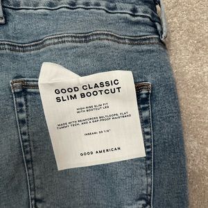 Good American Jeans Good Classic Slim Bootcut sz 16